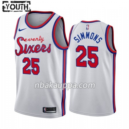 Philadelphia 76ers Ben Simmons 25 Nike 2019-2020 Classic Edition Pelipaidat Swingman - Lasten